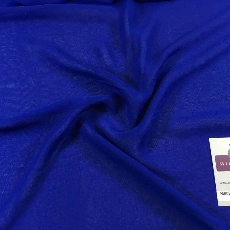 Samples Only of Hi-Multi Caress Chiffon Sheer Fabric Semi-Transparent M608 Mtex