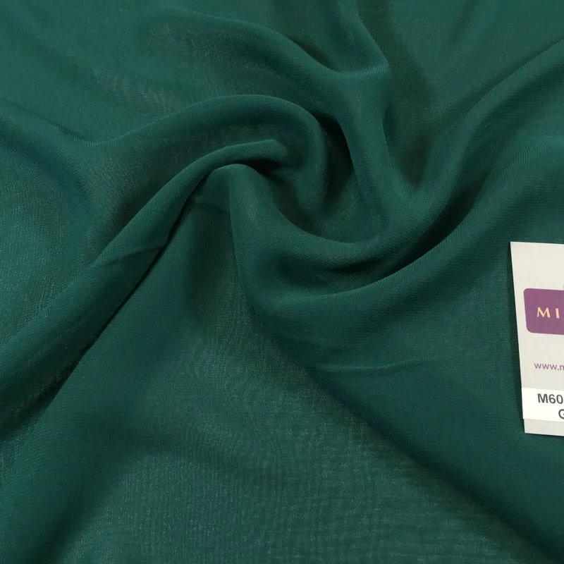 Samples Only of Hi-Multi Caress Chiffon Sheer Fabric Semi-Transparent M608 Mtex