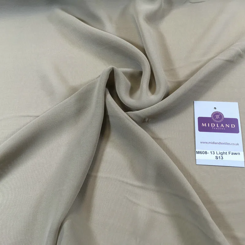 Samples Only of Hi-Multi Caress Chiffon Sheer Fabric Semi-Transparent M608 Mtex