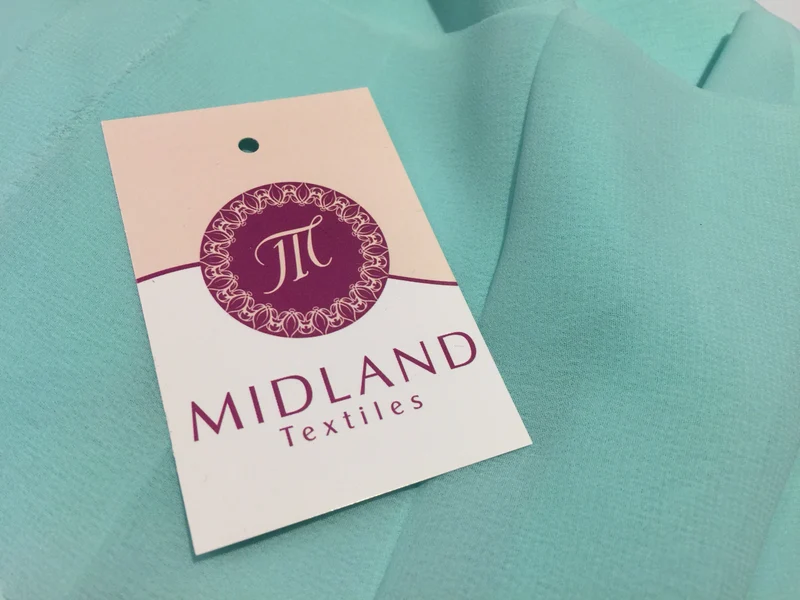 Samples Only of Hi-Multi Caress Chiffon Sheer Fabric Semi-Transparent M608 Mtex