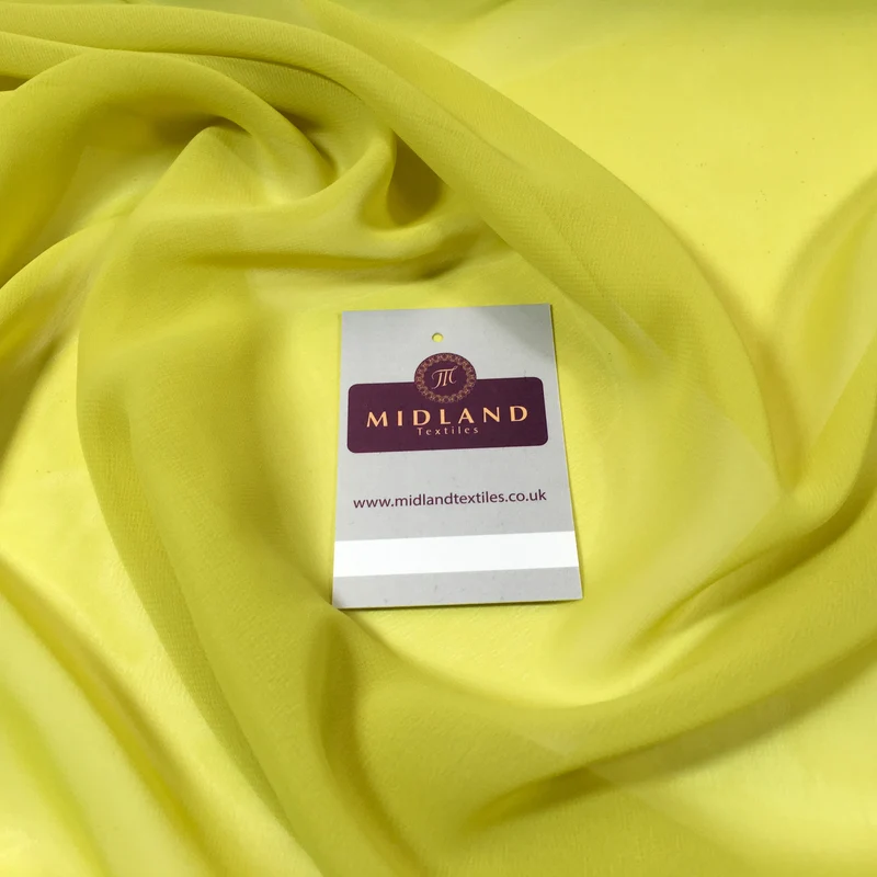 Samples Only of Hi-Multi Caress Chiffon Sheer Fabric Semi-Transparent M608 Mtex