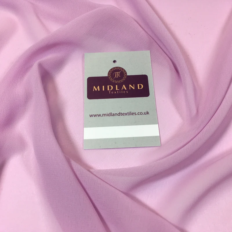 Samples Only of Hi-Multi Caress Chiffon Sheer Fabric Semi-Transparent M608 Mtex
