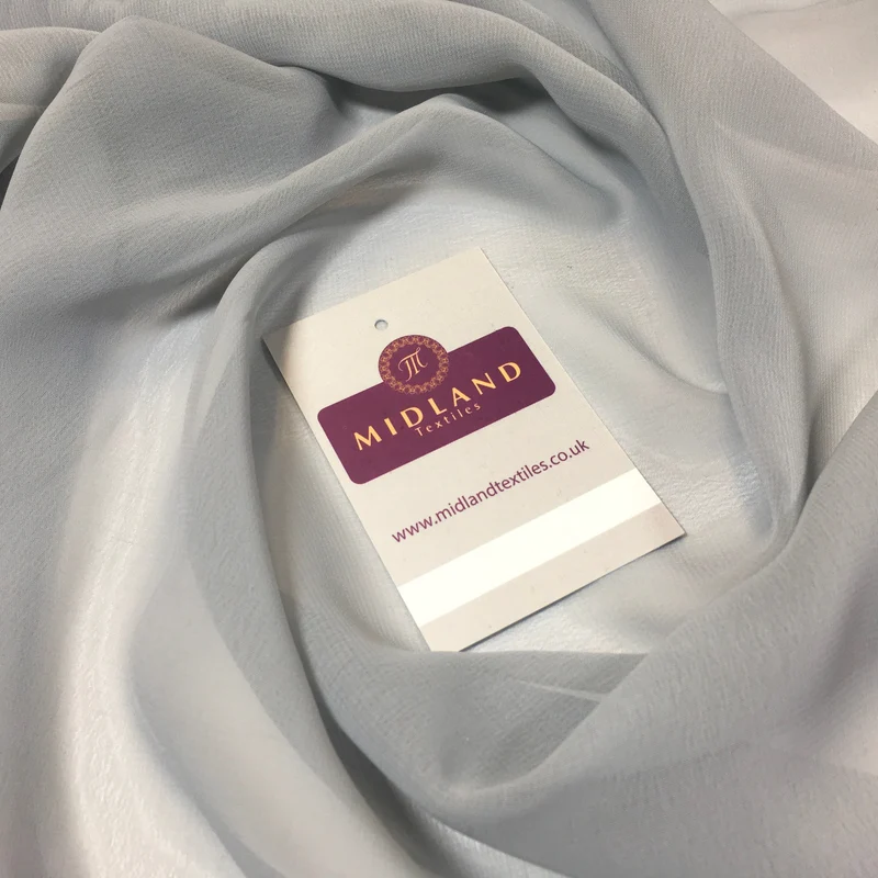 Samples Only of Hi-Multi Caress Chiffon Sheer Fabric Semi-Transparent M608 Mtex