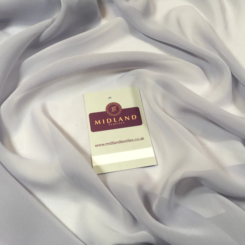 Samples Only of Hi-Multi Caress Chiffon Sheer Fabric Semi-Transparent M608 Mtex