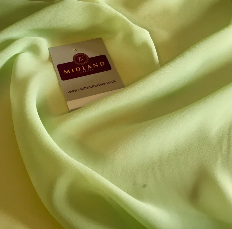 Samples Only of Hi-Multi Caress Chiffon Sheer Fabric Semi-Transparent M608 Mtex