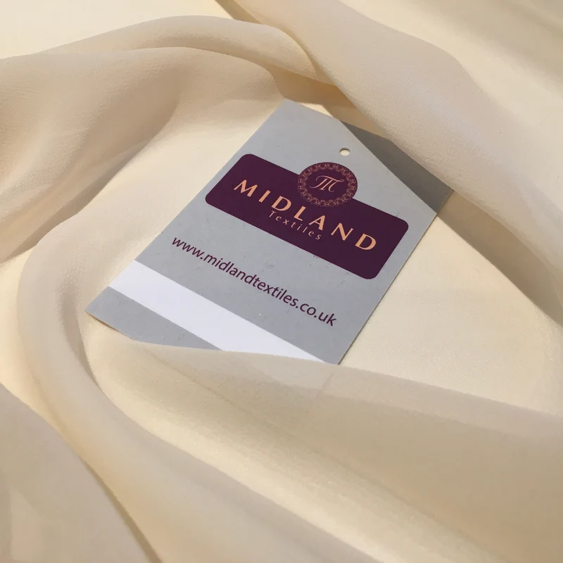Samples Only of Hi-Multi Caress Chiffon Sheer Fabric Semi-Transparent M608 Mtex