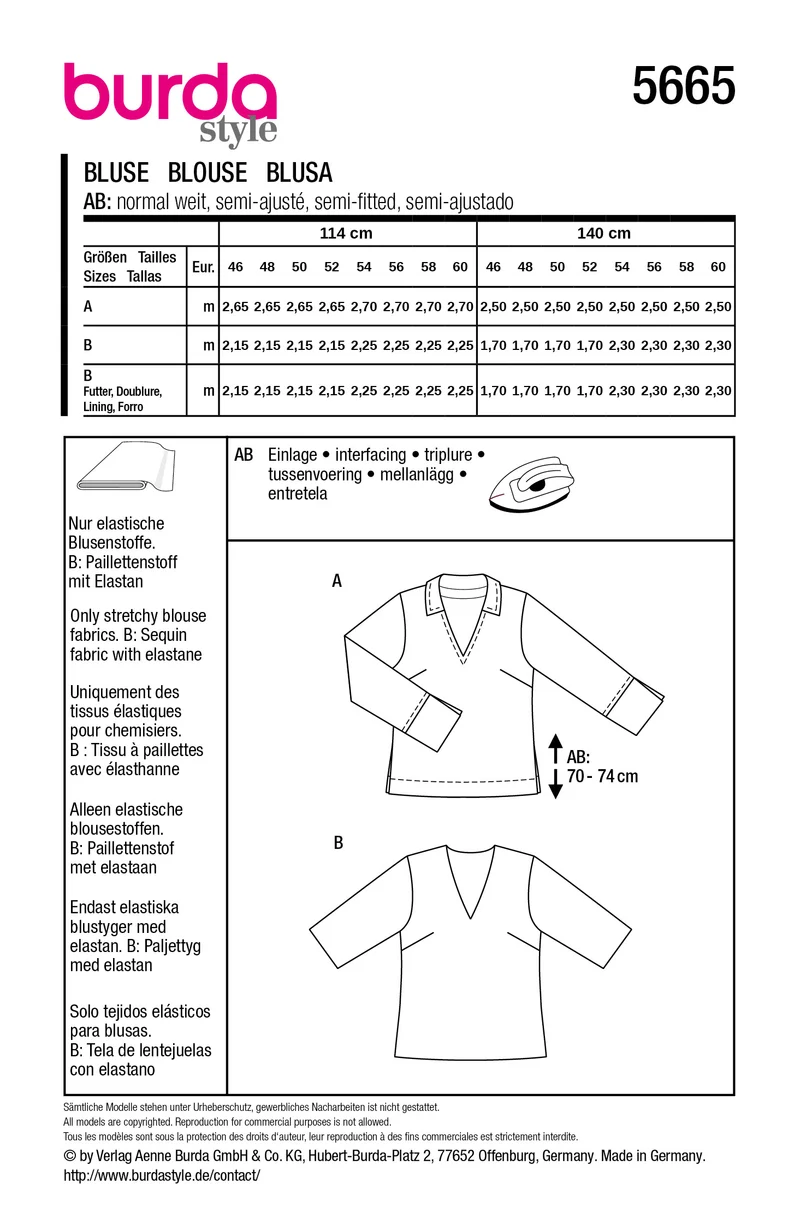 5665 - Bluse