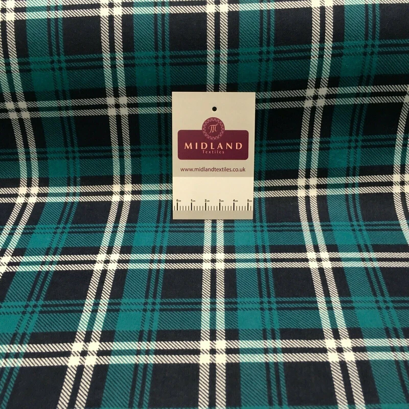 100% Brushed Cotton Wynciette Printed Fabric - £4.99/m - 150cm Wide - M1512