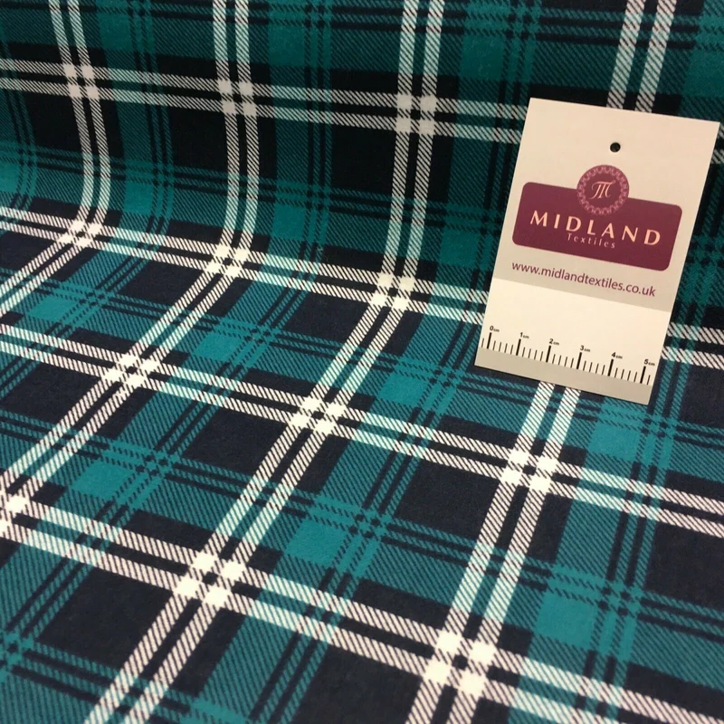 100% Brushed Cotton Wynciette Printed Fabric - £4.99/m - 150cm Wide - M1512