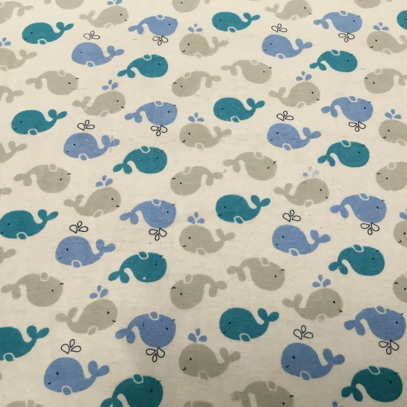 100% Brushed Cotton Wynciette Printed Fabric - £4.99/m - 150cm Wide - M1512