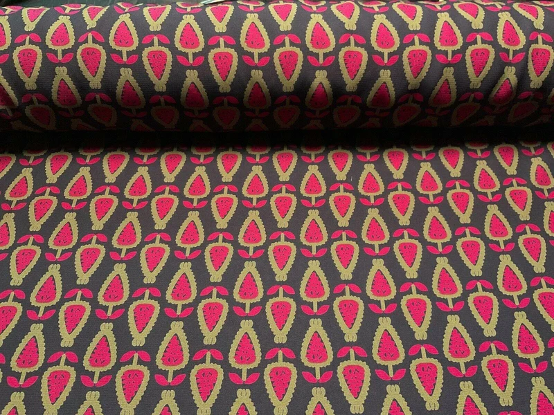 Smooth Crepe Georgette Printed Dress Fabric 147cm M1602