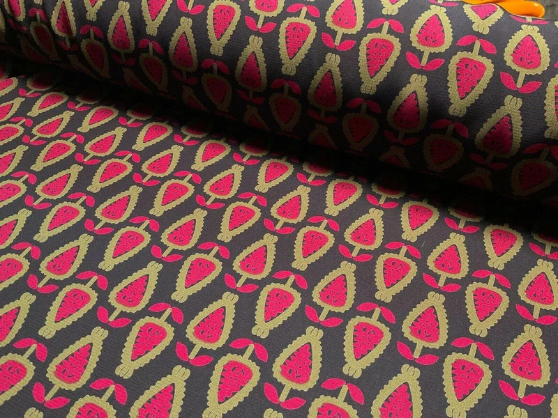 Smooth Crepe Georgette Printed Dress Fabric 147cm M1602