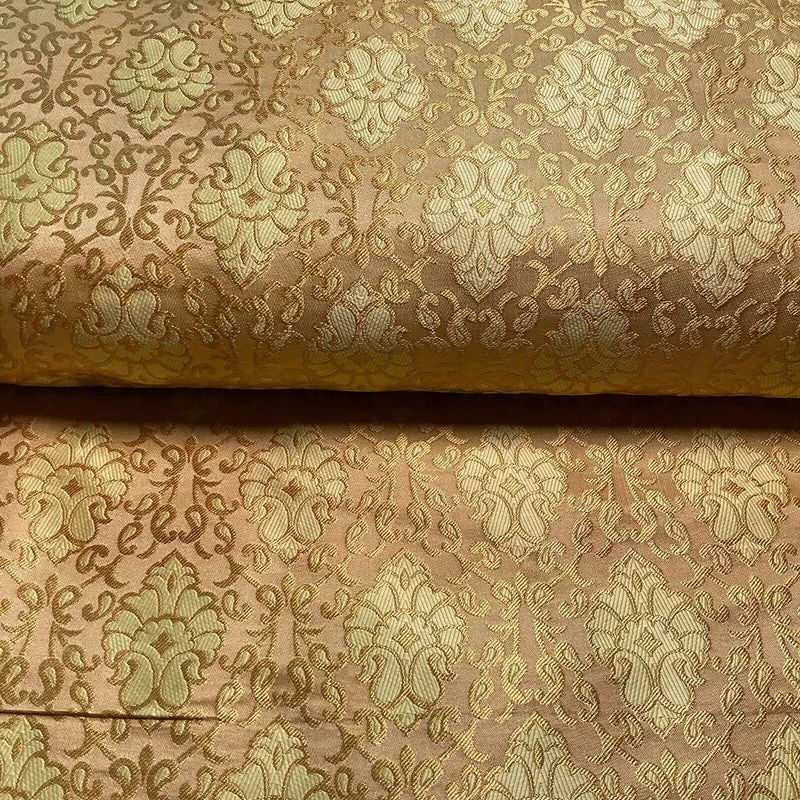 Ornamental Damask Brocade Wedding Banarsi Fabric 130 cm wide M1565