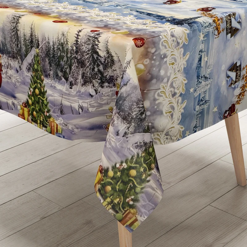 Wachstuch Rolle SONDERPOSTEN Weihnachten Winter 133A Rollenware