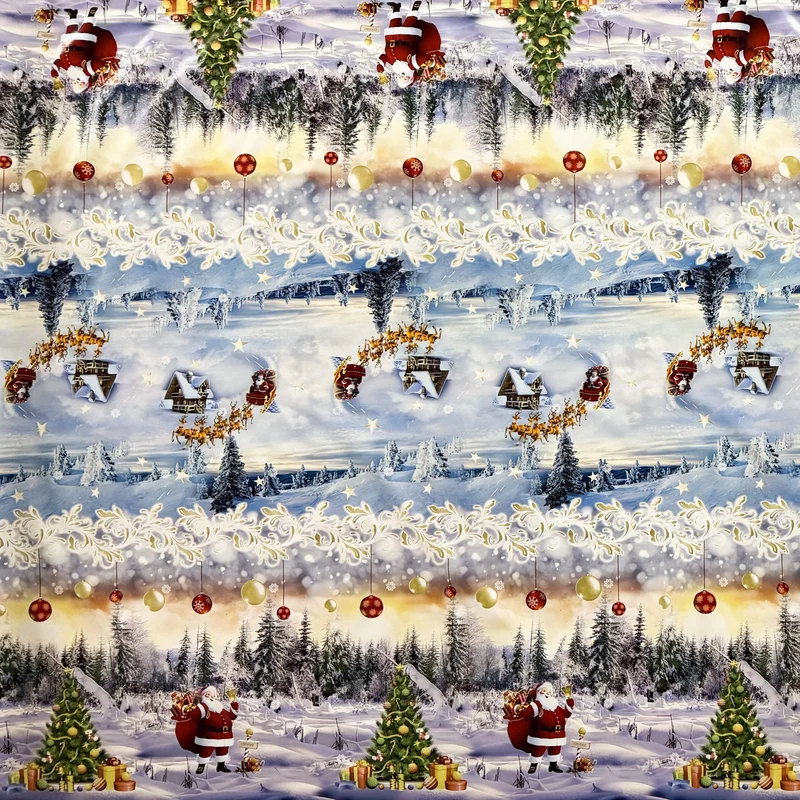 Wachstuch Rolle SONDERPOSTEN Weihnachten Winter 133A Rollenware