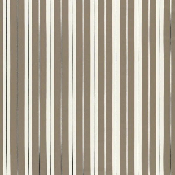 Cotton Stripes - charcoal & linen