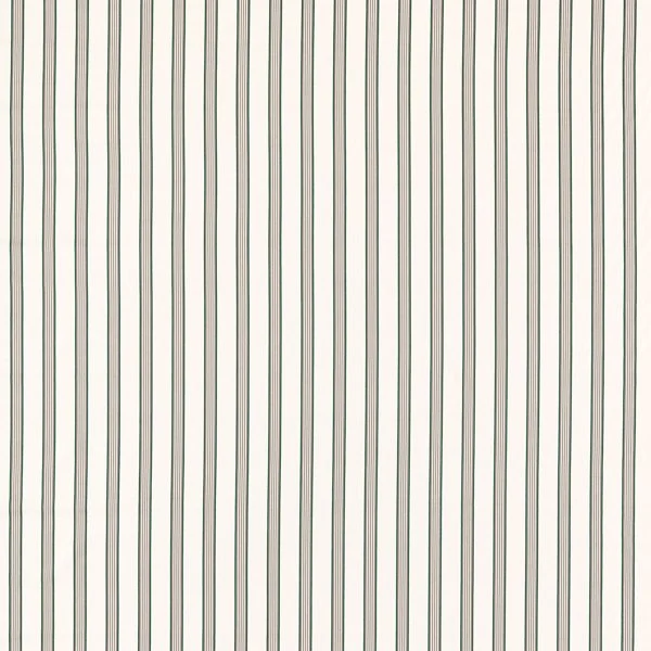 Cotton Stripes - racing green & natural
