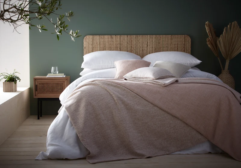 Polsterstoff Basic - blush