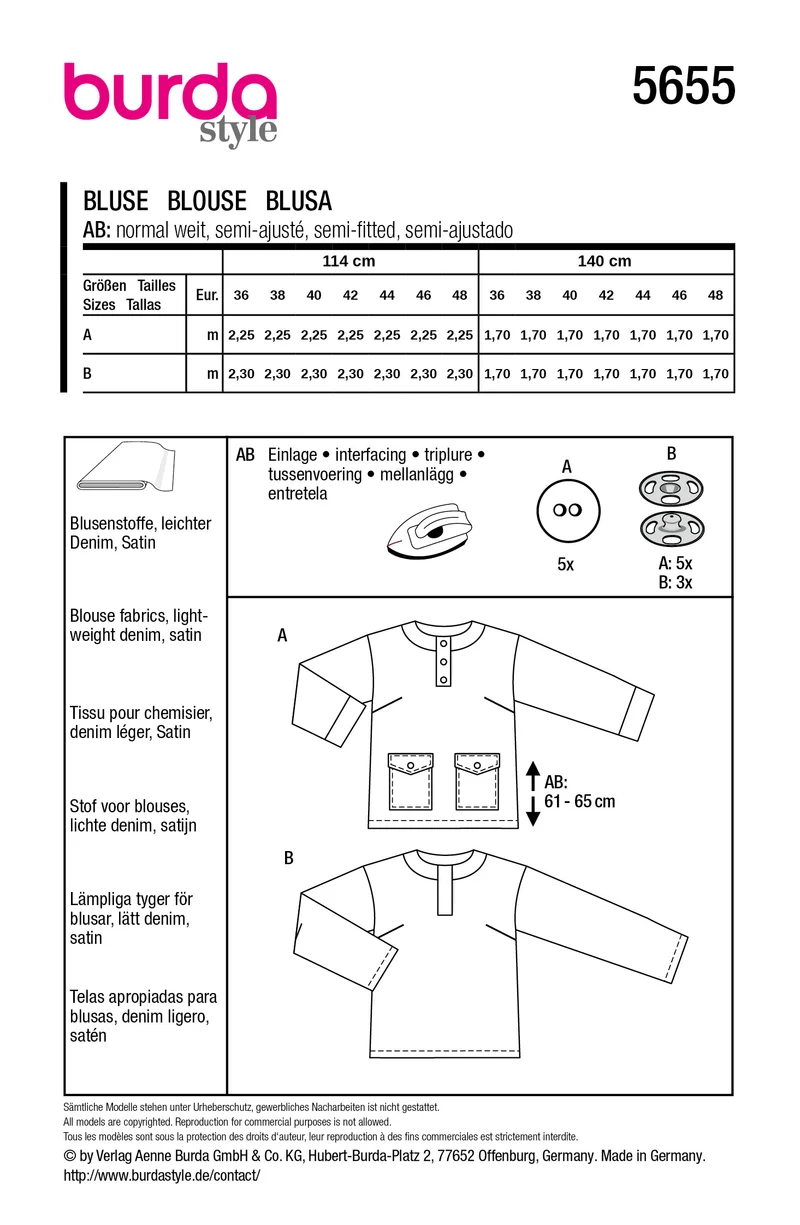 5655 - Bluse