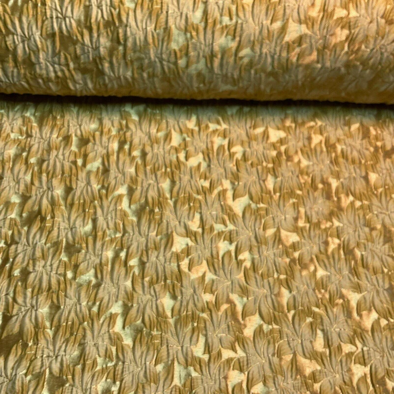 Floral Thick Brocade Wedding Indian Banarsi Fabric 147 cm M1503