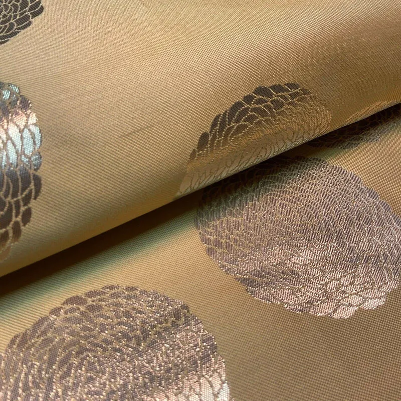 Circle Brocade Wedding Banarsi ideal for Cushion Cover Fabric 147 cm M1596