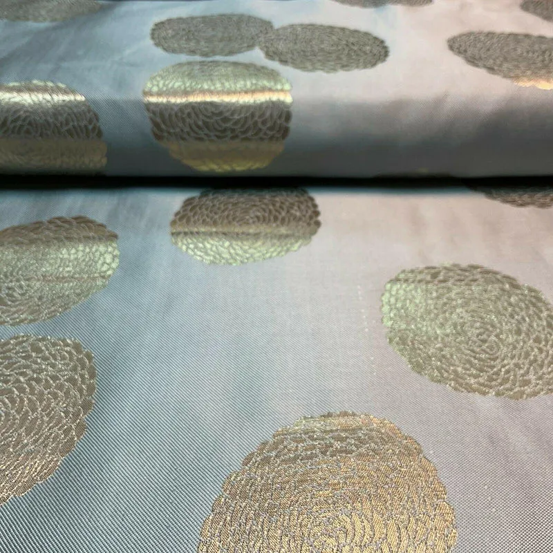Circle Brocade Wedding Banarsi ideal for Cushion Cover Fabric 147 cm M1596