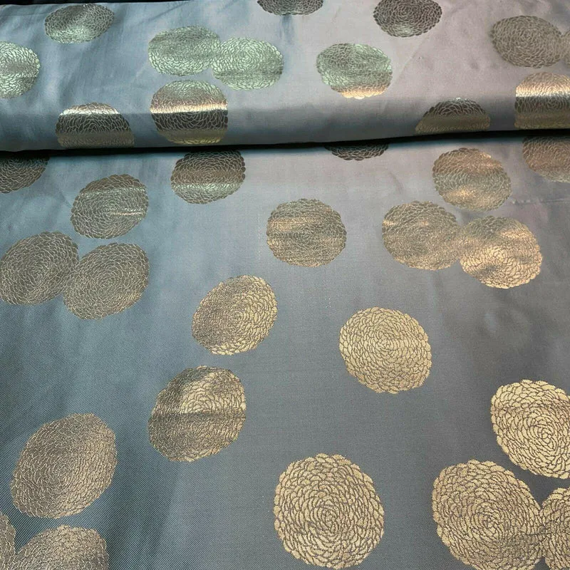 Circle Brocade Wedding Banarsi ideal for Cushion Cover Fabric 147 cm M1596