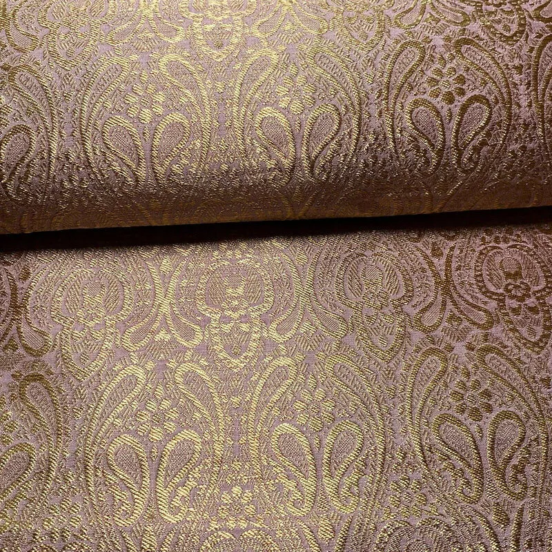 Double Paisley Brocade Wedding Banarsi Fabric 147 cm M1566