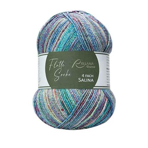Flotte Socke 4f. Salina