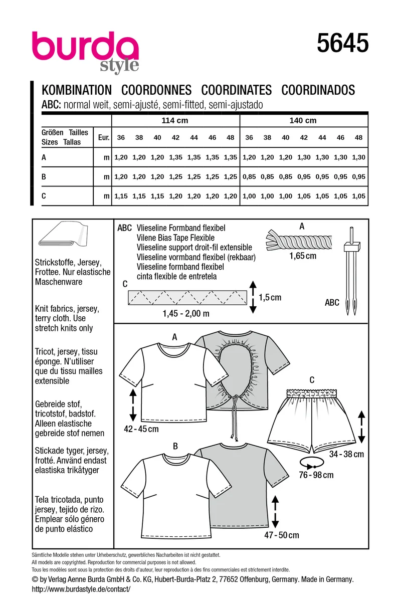 5645 - Shirt & Shorts