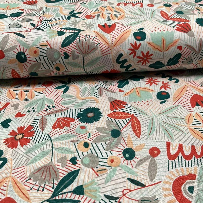 Digital Printed Various Designs 100% Cotton crafting Fabric 160cm M1581