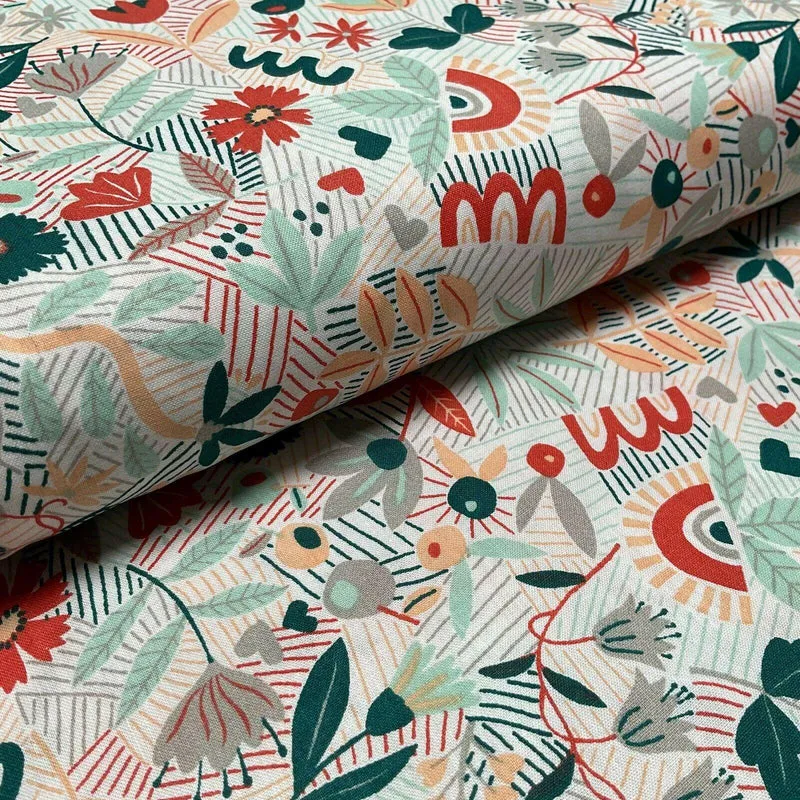 Digital Printed Various Designs 100% Cotton crafting Fabric 160cm M1581