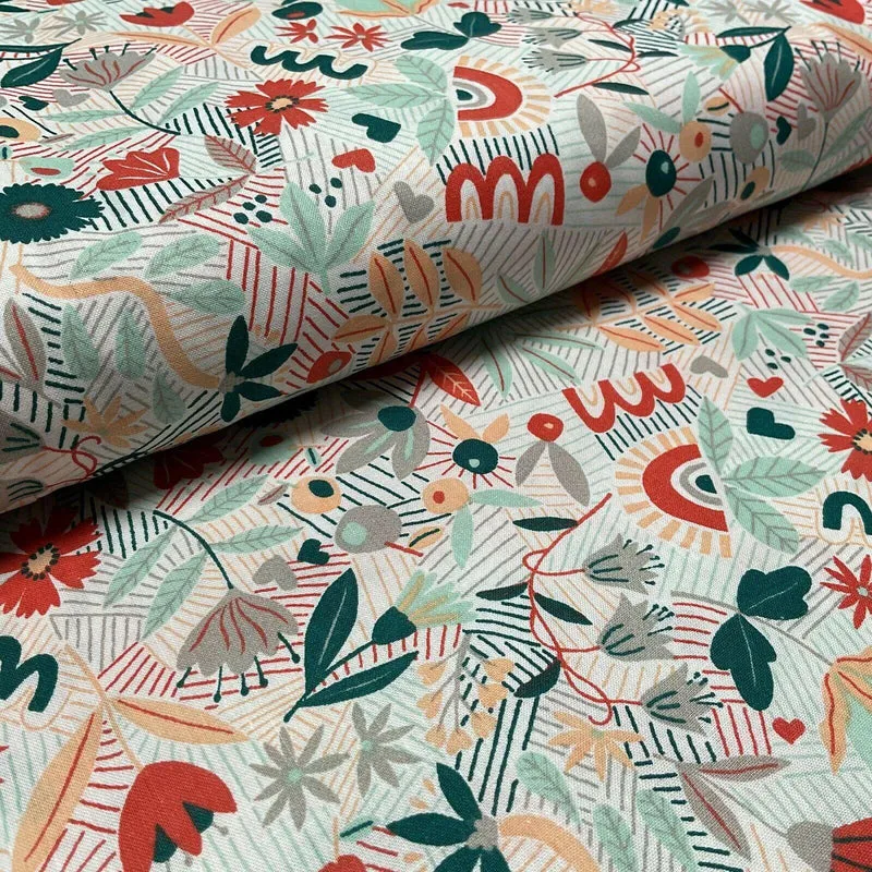 Digital Printed Various Designs 100% Cotton crafting Fabric 160cm M1581