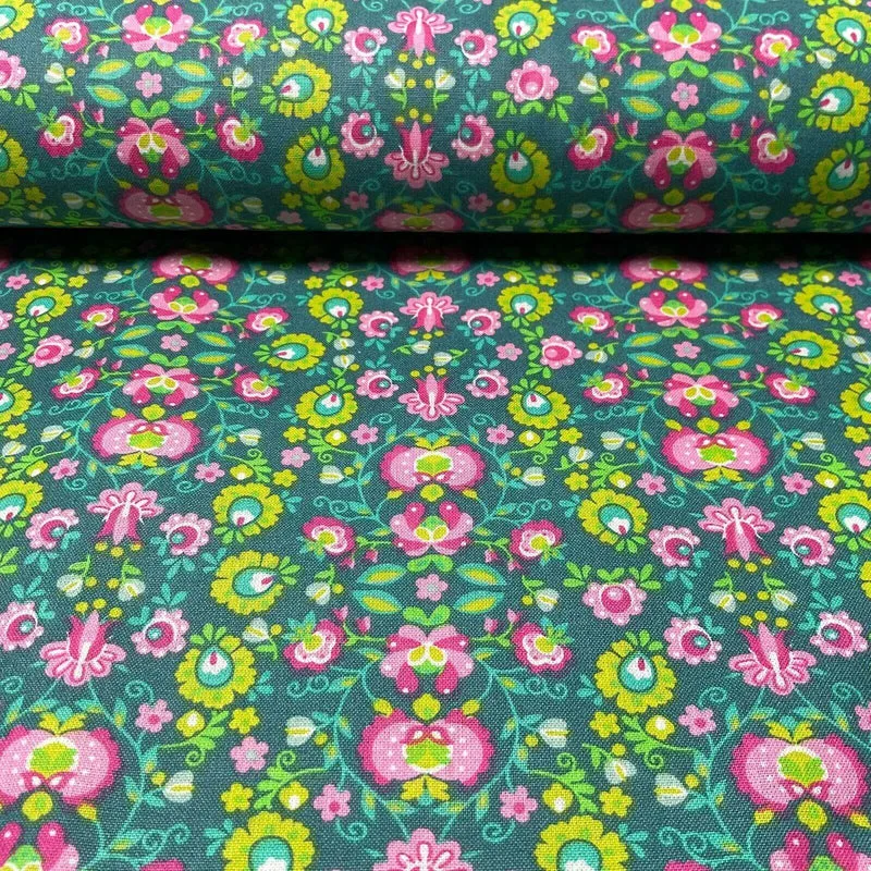 Digital Printed Various Designs 100% Cotton crafting Fabric 160cm M1581