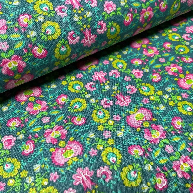 Digital Printed Various Designs 100% Cotton crafting Fabric 160cm M1581