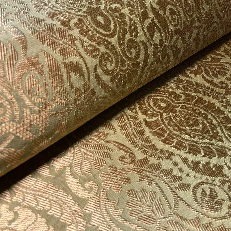 Ornamental Damask Brocade Wedding Banarsi Fabric 147 cm wide M1567