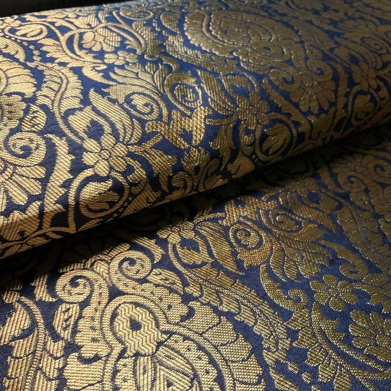 Ornamental Damask Brocade Wedding Banarsi Fabric 147 cm wide M1567