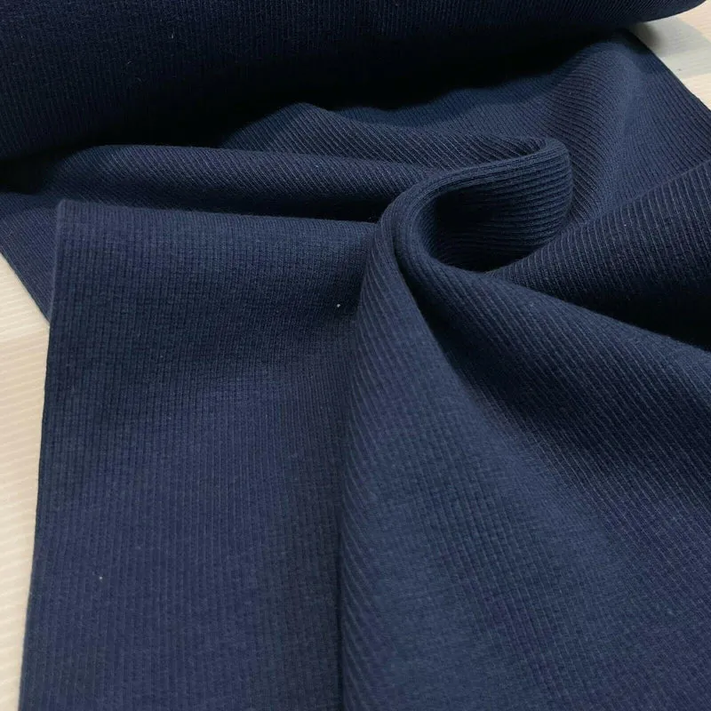 Plain Tubular Ribbing Stretch Jersey Fabric ideal for tops t-shirts 27cm M1588