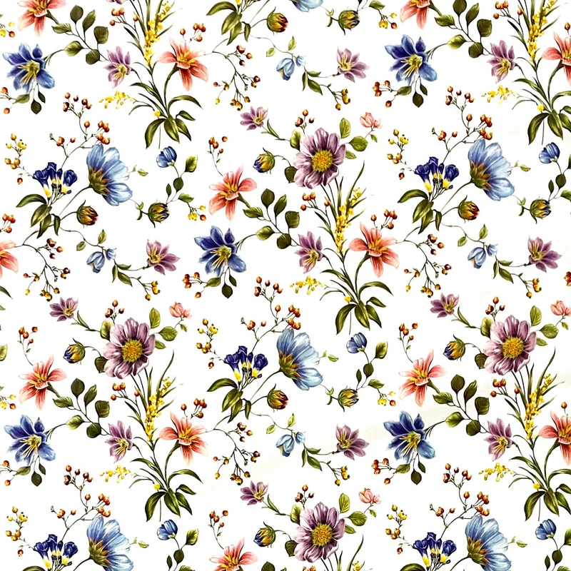 Wachstuchrolle Meterware Rollenware B4055-01 Blumenwiese Blütenmeer