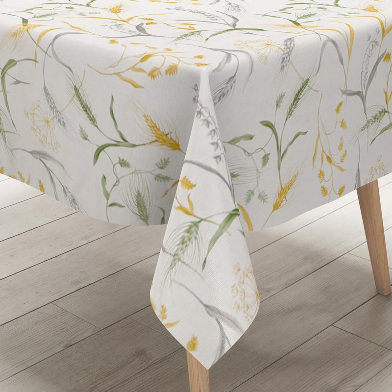 Wachstuch Tischdecke B3024-01 Getreide Feld Bauernhof Sommer eckig rund oval