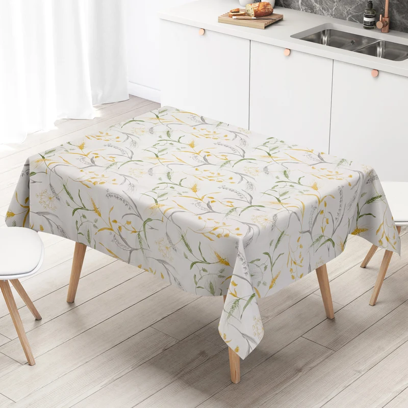 Wachstuch Tischdecke B3024-01 Getreide Feld Bauernhof Sommer eckig rund oval