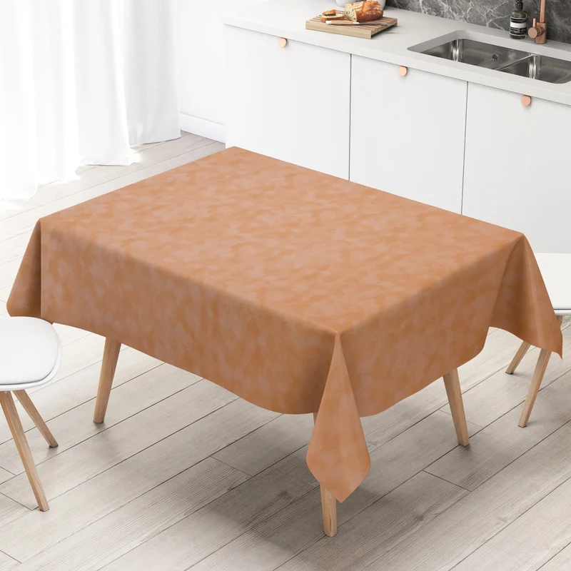 Wachstuch Tischdecke K150113 terracotta marmoriert Marmoroptik eckig rund oval