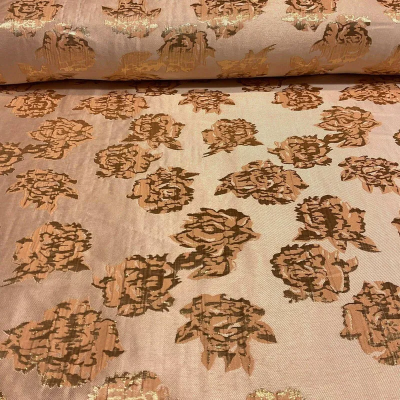 Floral bridal Brocade Banarsi Jacquard wedding fabric 147cm M1597