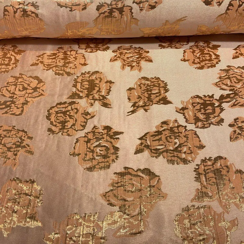 Floral bridal Brocade Banarsi Jacquard wedding fabric 147cm M1597