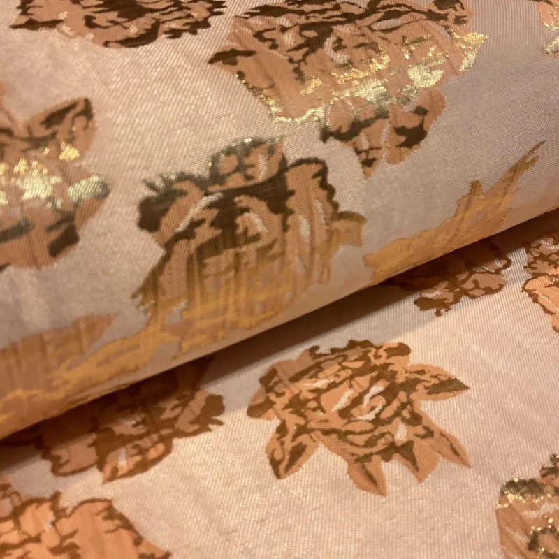 Floral bridal Brocade Banarsi Jacquard wedding fabric 147cm M1597