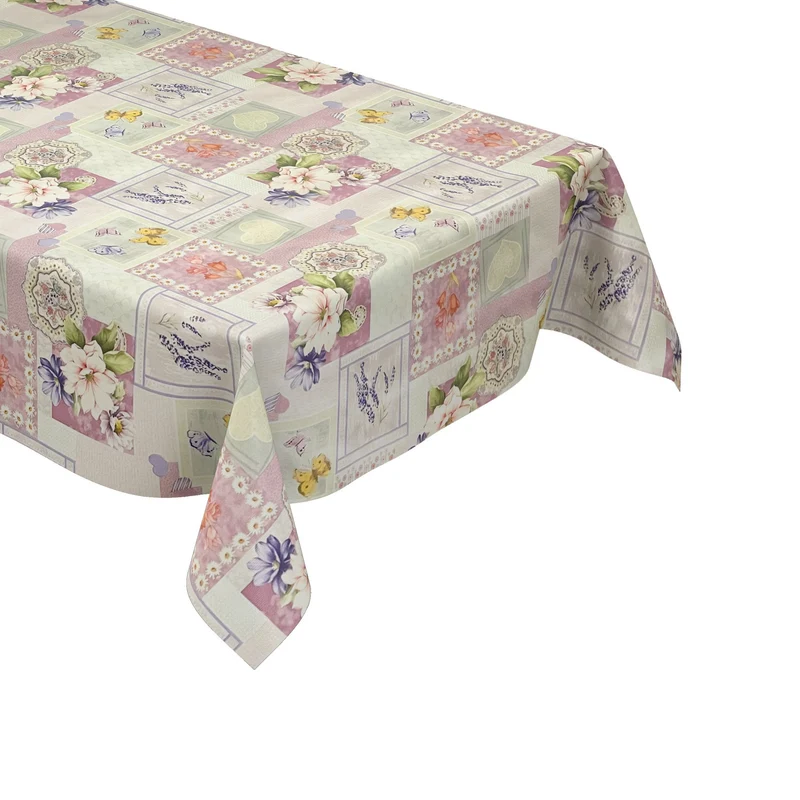 Wachstuch Rolle SONDERPOSTEN Blumen floral bunt 01447-01 Rollenware