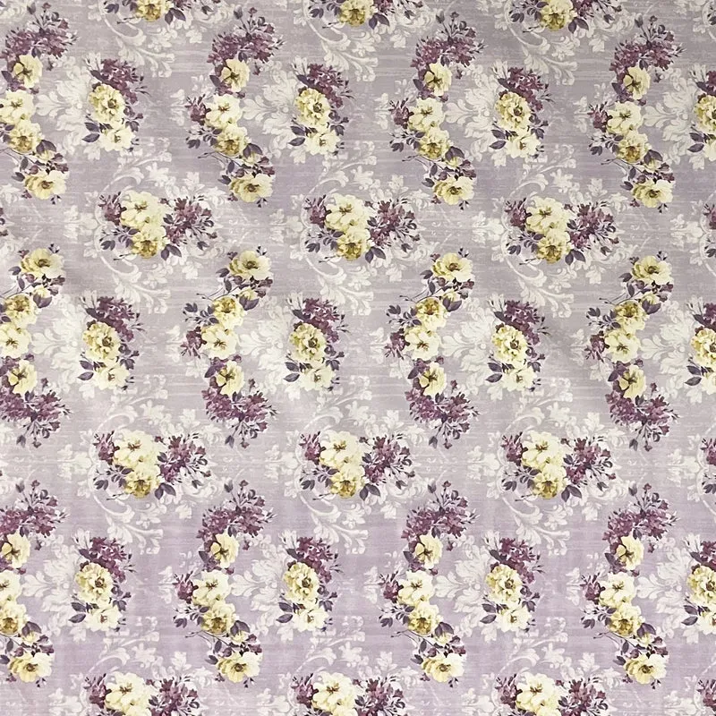 Wachstuch Rolle SONDERPOSTEN Blumen floral violet 01539-05 Rollenware