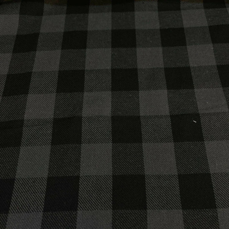Soft Brushed Tartan Check Plaid Winceyette printed Fabric 55 inches wide MA1580