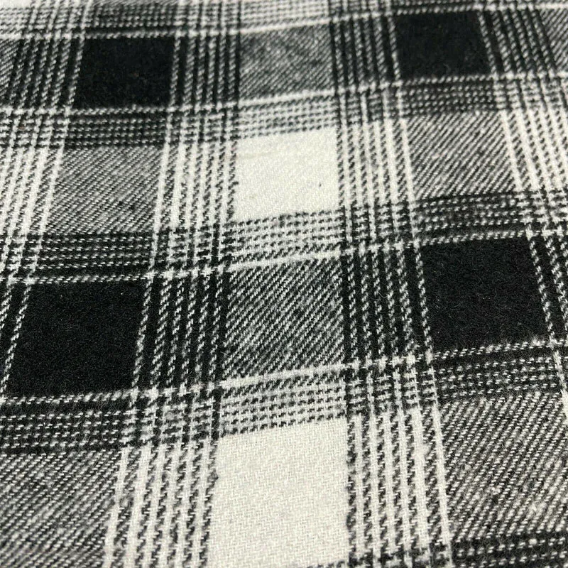 Soft Brushed Tartan Check Plaid Winceyette printed Fabric 55 inches wide MA1580