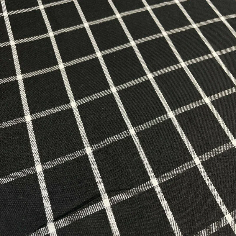 Soft Brushed Tartan Check Plaid Winceyette printed Fabric 55 inches wide MA1580